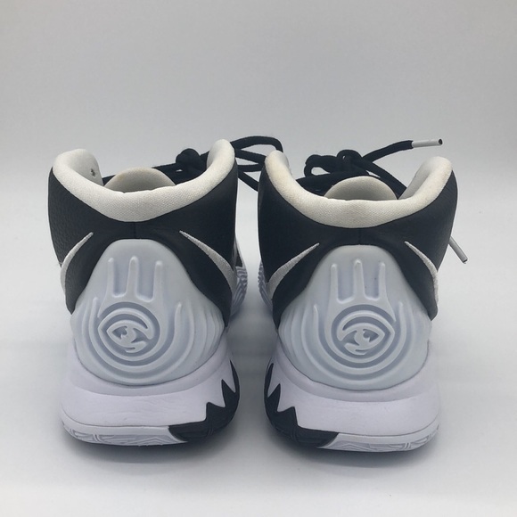Nike Men's Kyrie 6 Team Basketball Shoes Black White CK5869-002 2020 9.5 - Picture 2 of 11
